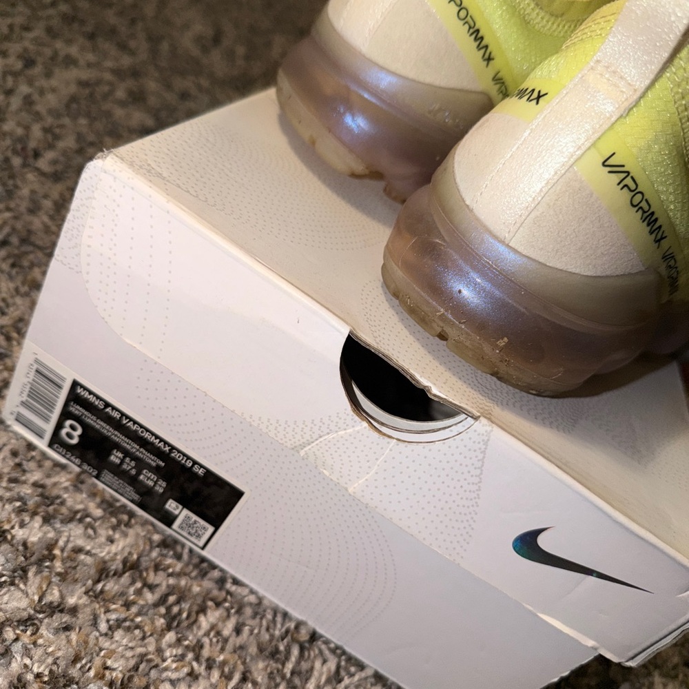 Nike Bright Yellow Athletic Shoes - Picture 5 of 5